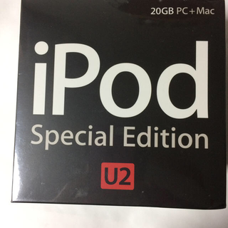 アップル(Apple)の新品未開封apple iPod U2 special edition(ポータブルプレーヤー)