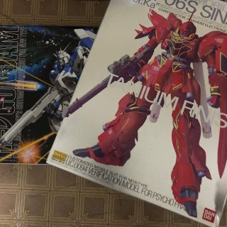 バンダイ(BANDAI)のシナンジュMG Hｉ−ニューガンダムMG未組立セット(プラモデル)