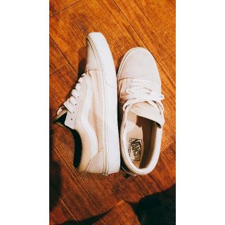 ヴァンズ(VANS)の【VANS】OLD SKOOL DX V36CL+ beige/26cm(スニーカー)