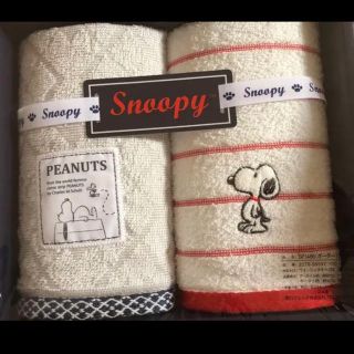 スヌーピー(SNOOPY)のスヌーピータオル(タオル/バス用品)