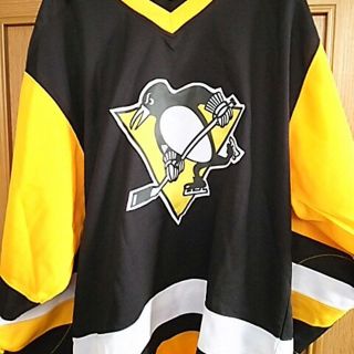 新品NHL ペンギンズ ホッケーシャツ(ウインタースポーツ)