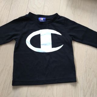 チャンピオン(Champion)のチャンピオン 黒 ブラック ロンT(シャツ/カットソー)