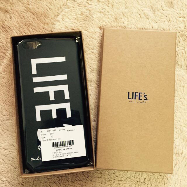 TODAYFUL(トゥデイフル)のLIFE's  新品iPhone6ケース スマホ/家電/カメラのスマホアクセサリー(モバイルケース/カバー)の商品写真