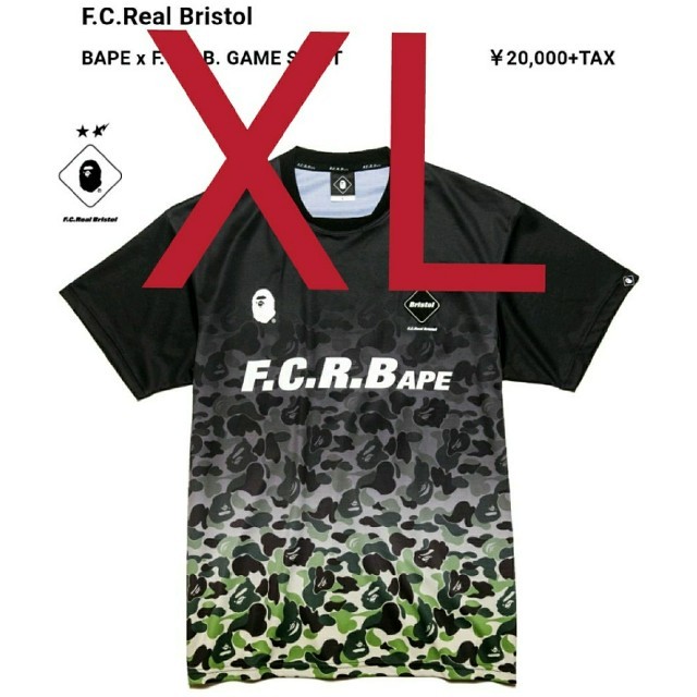 bapeA BATHING APE×F.C.R.B.  Tシャツ