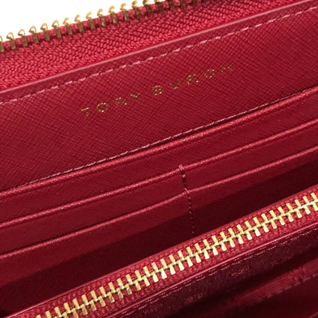 Tory Burch(トリーバーチ)の正規品 トリーバーチ  長財布 レッド 赤 メンズのファッション小物(長財布)の商品写真