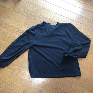 マジェスティックレゴン(MAJESTIC LEGON)の透け長袖トップス（マジェスティックレゴン）(カットソー(半袖/袖なし))