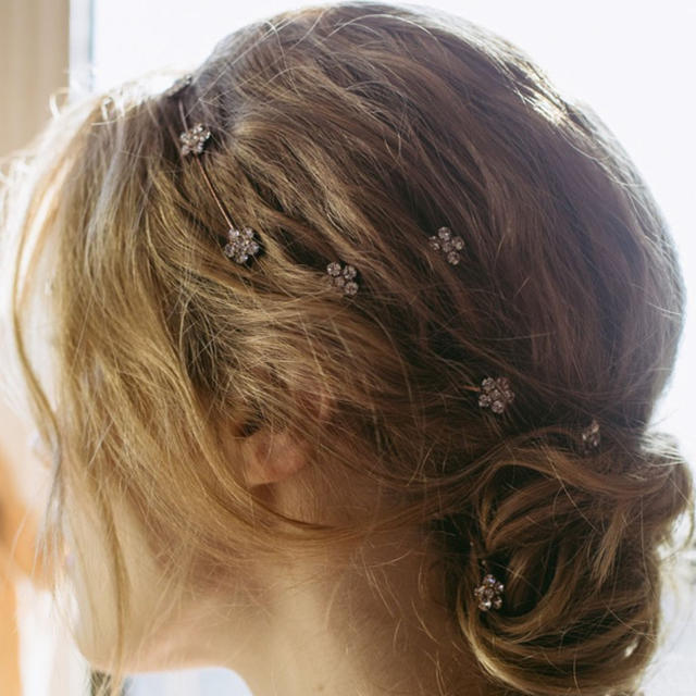 Vera Wang(ヴェラウォン)の＊jennifer behr＊VIOLET BOBBY PINS レディースのヘアアクセサリー(ヘアピン)の商品写真