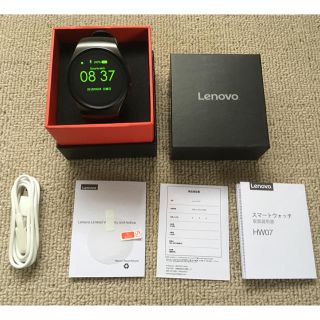 レノボ(Lenovo)のLenovo HW07 美品 スマートウォッチ(その他)