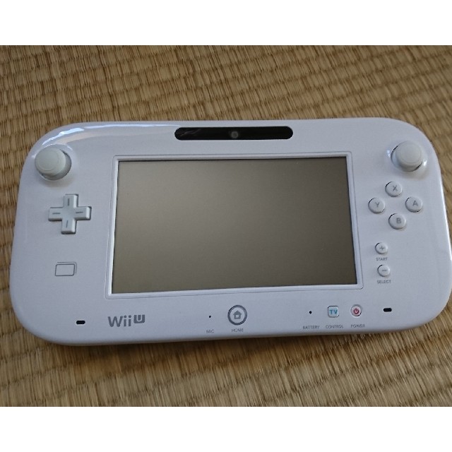 【動作問題なし/格安】WiiU ゲームパッド シロ