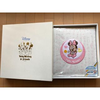 ディズニー(Disney)の箱付★ナカバヤシ フエルアルバム ディズニー ベビーミニー ピンク Lサイズ(アルバム)