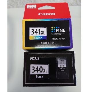 キヤノン(Canon)のキャノン純正品 インクカートリッジ 340XL 341XL(オフィス用品一般)