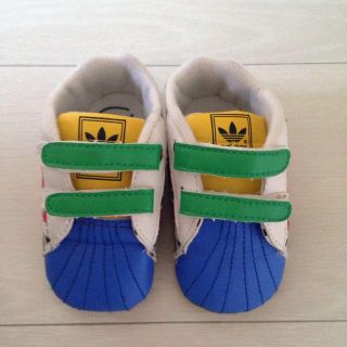 アディダス(adidas)のアディダス12cm 一度外履きしたのみ(その他)