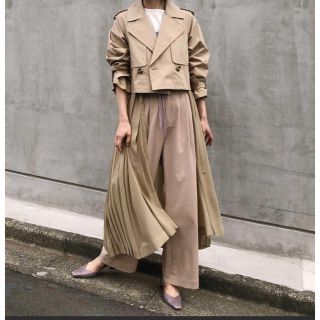 アメリヴィンテージ(Ameri VINTAGE)のAMERI  3WAY SHEER DOCKING COAT(トレンチコート)