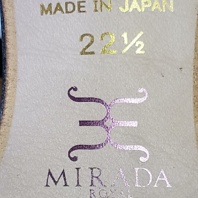 【美品】カジュアルからフォーマルまで MIRADA ミュール レディースの靴/シューズ(ミュール)の商品写真