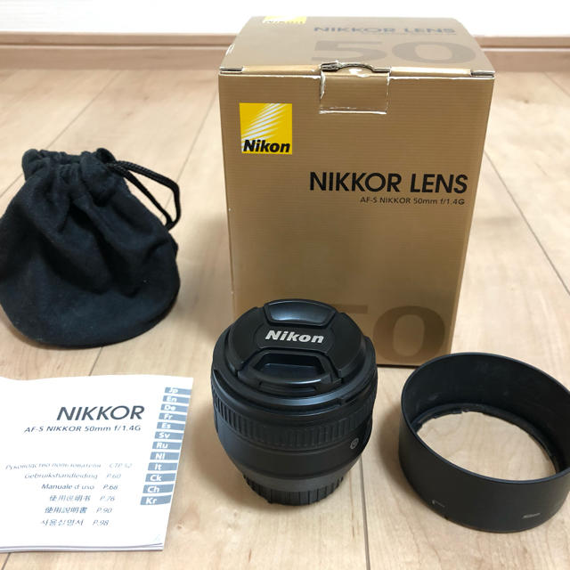 Nikon - AF-S NIKKOR 50mm f/1.4G レンズフィルター付きの通販 by