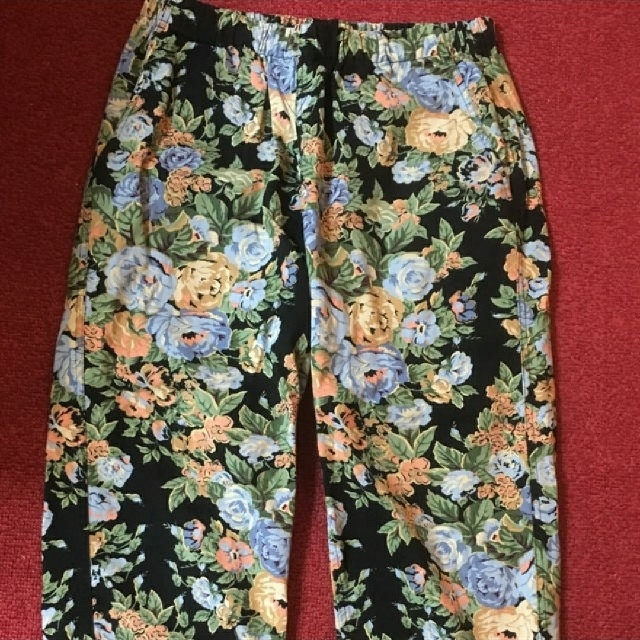 Supreme 14aw floral pant  LL数回のみの着用美品