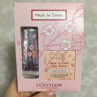 ロクシタン(L'OCCITANE)のL'OCCITANE チェリーブロッサム メルシーキット(ハンドクリーム)