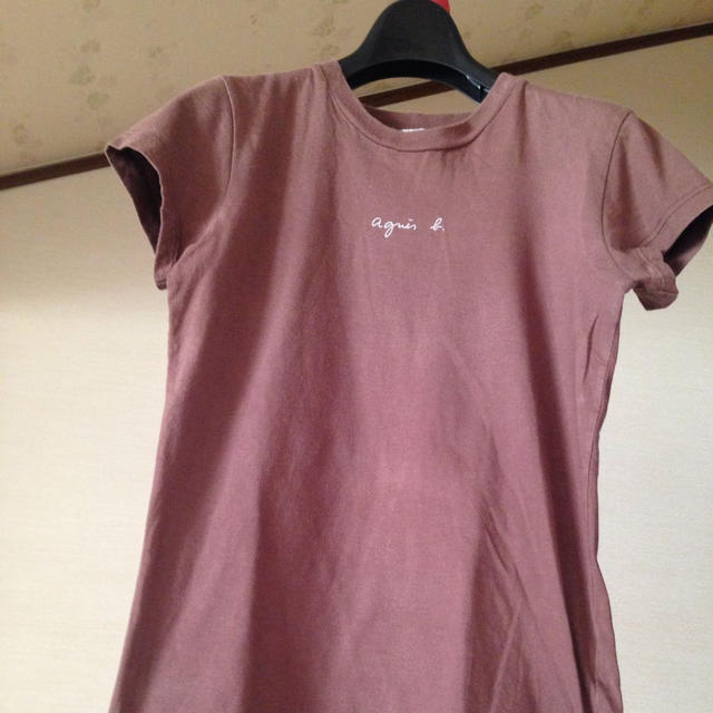 agnes b.(アニエスベー)のアニエスb ブラウンTシャツ レディースのトップス(Tシャツ(半袖/袖なし))の商品写真