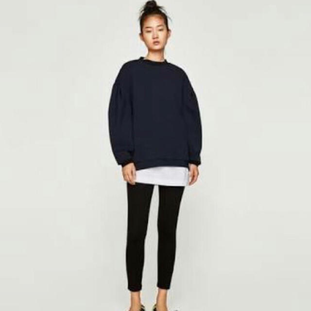 ZARA(ザラ)のZARA バックリボンスウェット レディースのトップス(トレーナー/スウェット)の商品写真