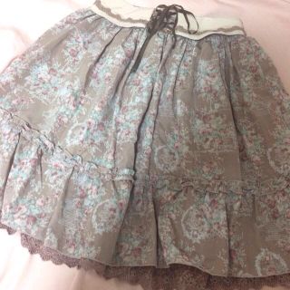 アクシーズファム(axes femme)の❁SALE 花柄スカート❁(ミニスカート)