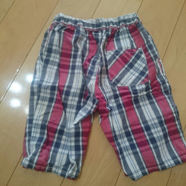 MUJI (無印良品)(ムジルシリョウヒン)の無印 パンツ100 キッズ/ベビー/マタニティのキッズ服男の子用(90cm~)(パンツ/スパッツ)の商品写真