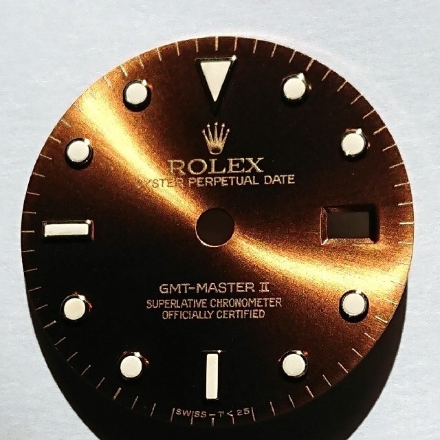 ROLEX  GMT2  ダイヤル/文字盤