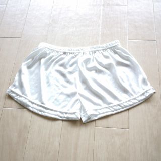 無地ペチパンツ　白　ホワイト　LLサイズ　未使用品(その他)