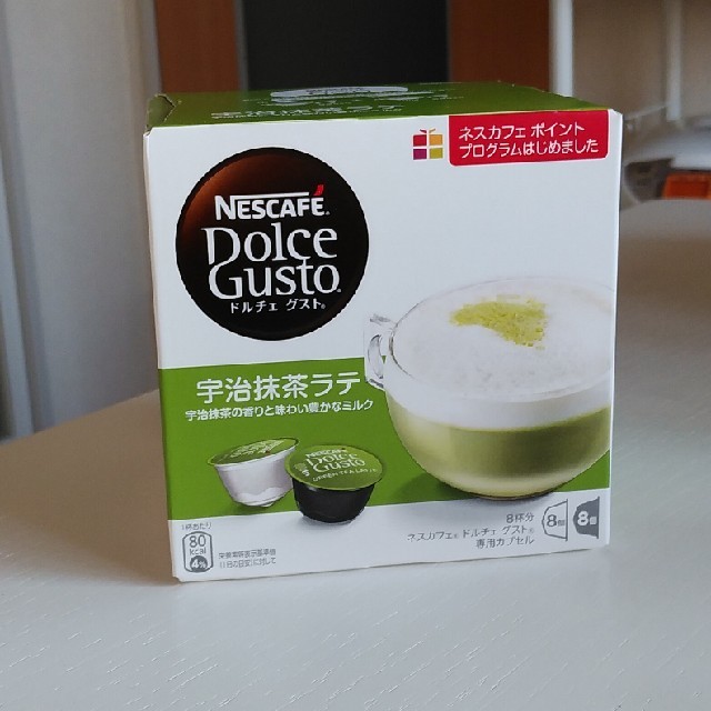 Nestle(ネスレ)のドルチェグスト カプセル 宇治抹茶ラテ 食品/飲料/酒の飲料(茶)の商品写真