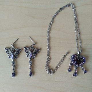 アナスイ(ANNA SUI)のネックレス　ピアス　アクセサリー　セット　USED　中古(その他)