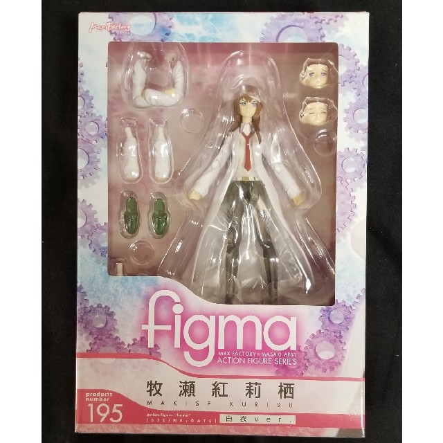 売約済み）figma「牧瀬紅莉栖（白衣＆通常ver.）」「岡部倫太郎」セット-