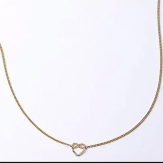 エナソルーナ ネックレス(ハート)の通販 5点 | Enasolunaの 大幅割引セール エナソルーナ K10ネックレス ハート ネックレス