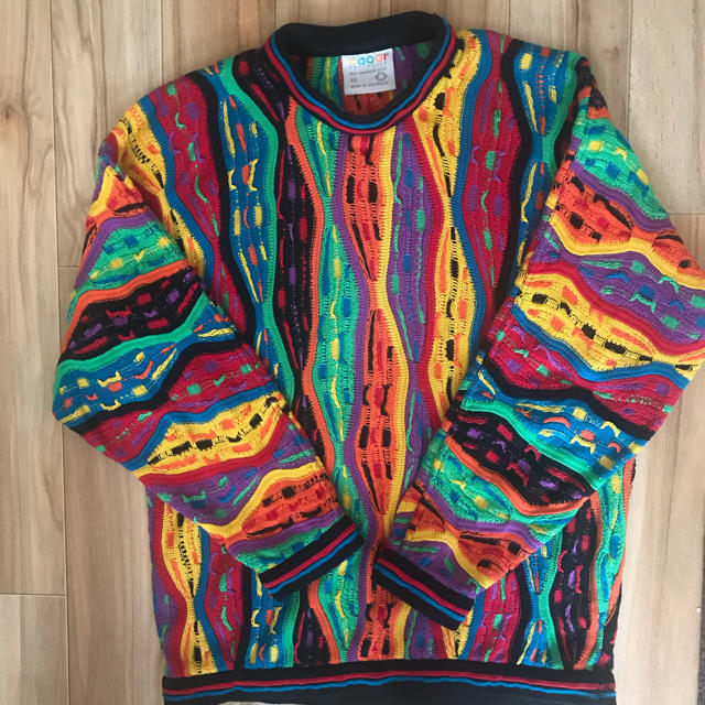 評判良い クージー COOGI ニット セーター 古着 菅田将暉 - トップス 評判良い クージー COOGI ニット セーター 古着 菅田将暉 - トップス