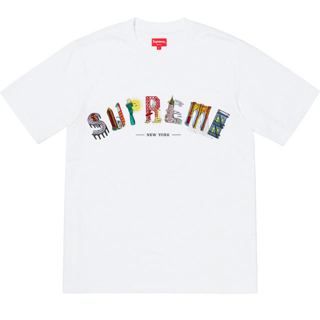 トップスCity Arc Tee ホワイト L