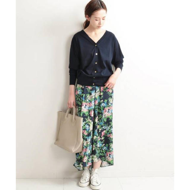 IENA(イエナ)のIENA ボタニカルスカート 今期人気完売 36 美品 レディースのスカート(ロングスカート)の商品写真