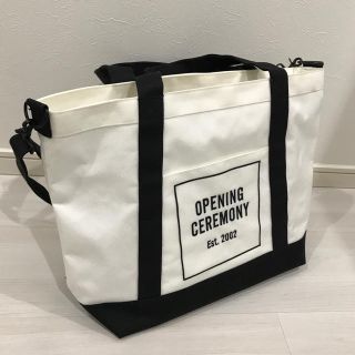 オープニングセレモニー(OPENING CEREMONY)のOPENING CEREMONY トートバッグ 白(トートバッグ)