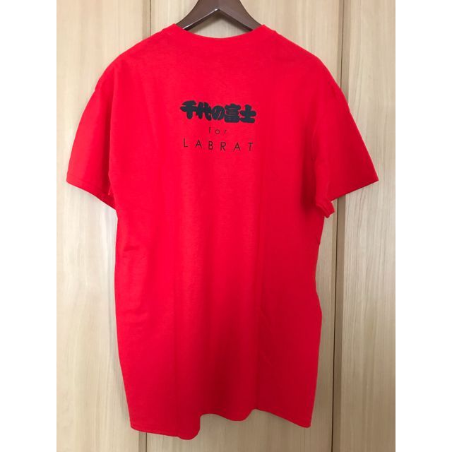 追跡有　極美品　LABRAT ラブラット　千代の富士Tシャツ　レッド　赤　RED