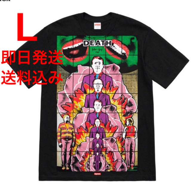 L Gilbert & George/Supreme DEATH TeeTシャツ/カットソー(半袖/袖なし)