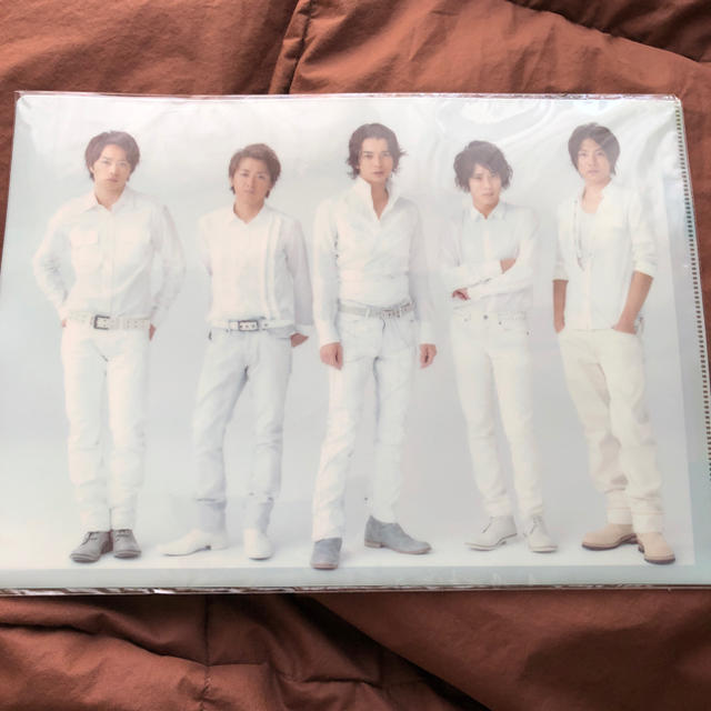 嵐(アラシ)の嵐 クリアファイル エンタメ/ホビーのタレントグッズ(男性タレント)の商品写真