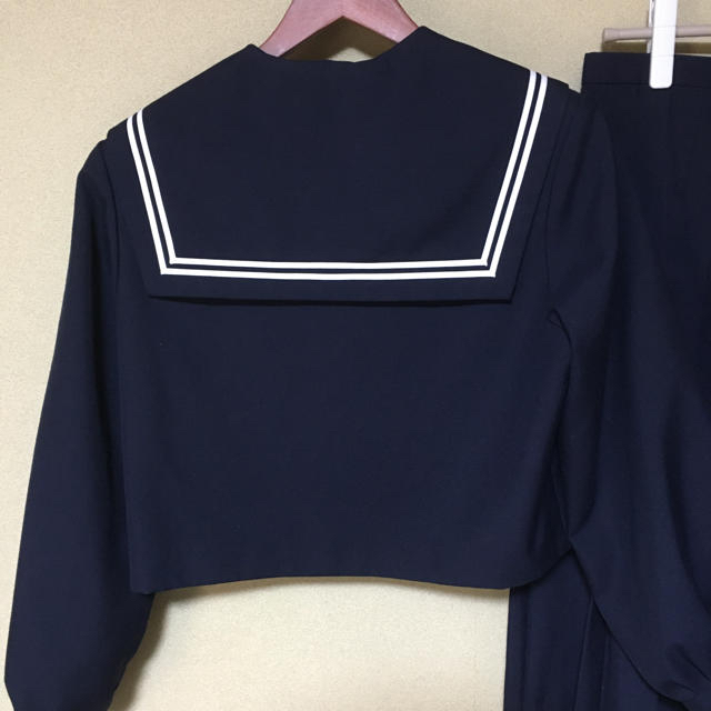 最終値下げ  大きいサイズ セーラー服 上下セット レディースのレディース その他(その他)の商品写真