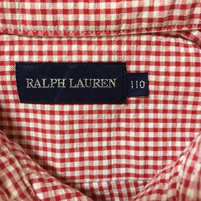 POLO RALPH LAUREN(ポロラルフローレン)のラルフローレン 半袖シャツ キッズ/ベビー/マタニティのキッズ服男の子用(90cm~)(その他)の商品写真