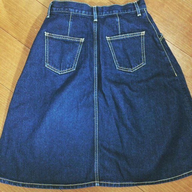 moussy(マウジー)のmoussy☆デニムスカート レディースのスカート(ひざ丈スカート)の商品写真