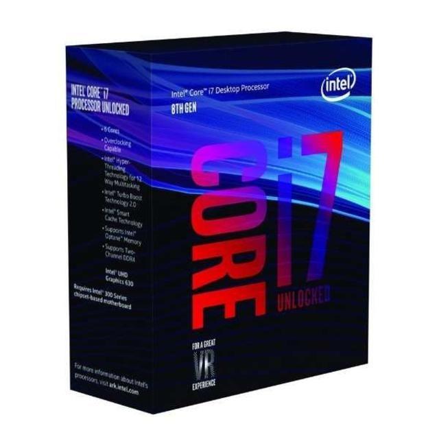 470GHzTDP「新品未開封」Intel Core i7 8700K BOX