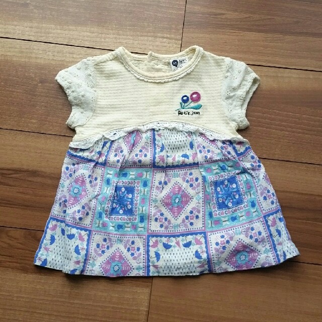 Petit jam(プチジャム)のPetit jam 半袖カットソー キッズ/ベビー/マタニティのキッズ服女の子用(90cm~)(Tシャツ/カットソー)の商品写真