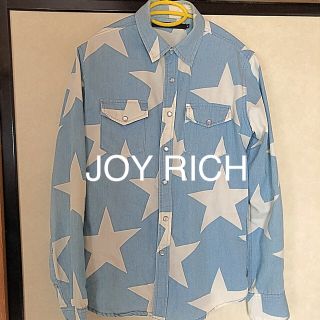 ジョイリッチ(JOYRICH)のジョイリッチ 星柄 シャツ S(シャツ)