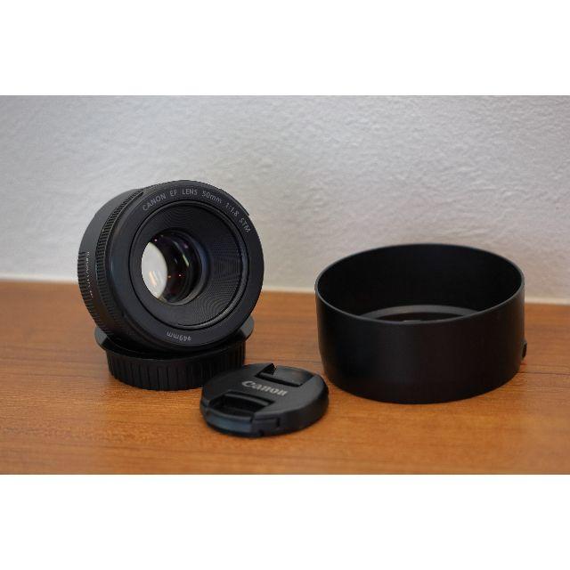 Canon - Canon EF50mm f1.8 STM 美品　フード付き