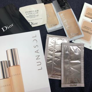 ディオール(Dior)のファンデーション サンプル 化粧品(サンプル/トライアルキット)