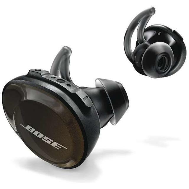 BOSE(ボーズ)の※Taku様専用　BOSE フルワイヤレスイヤホン Sound Sport  スマホ/家電/カメラのオーディオ機器(ヘッドフォン/イヤフォン)の商品写真