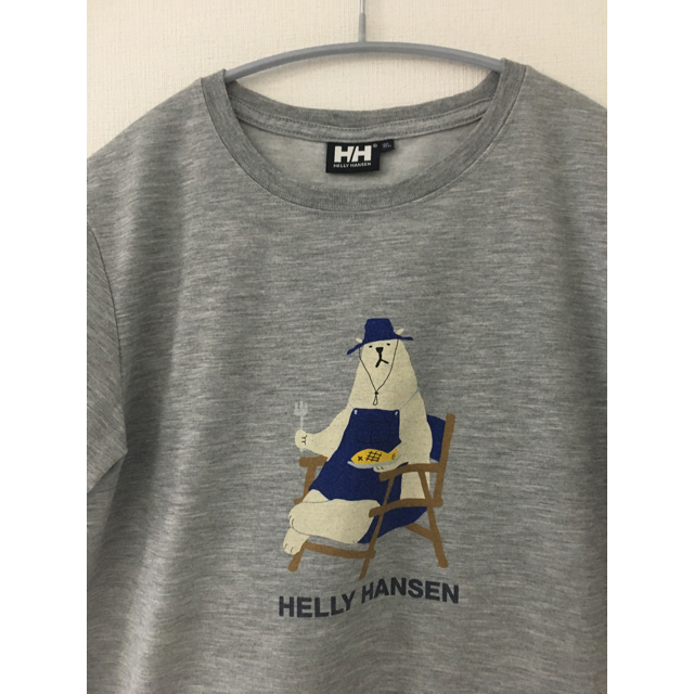 HELLY HANSEN - helly hansen/クマTシャツ/グレー/WLサイズの通販 by イヌとコメと納豆's shop｜ヘリー