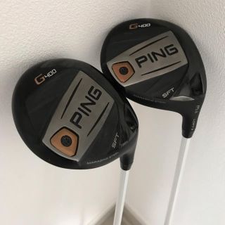 【名器】PING G400 フェアウェイウッド　5W アッタスクール　6S