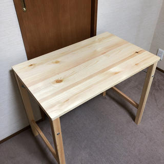 ムジルシリョウヒン(MUJI (無印良品))のチッパ様専用 無印良品 折りたたみ机&折りたたみ椅子 (折たたみテーブル)